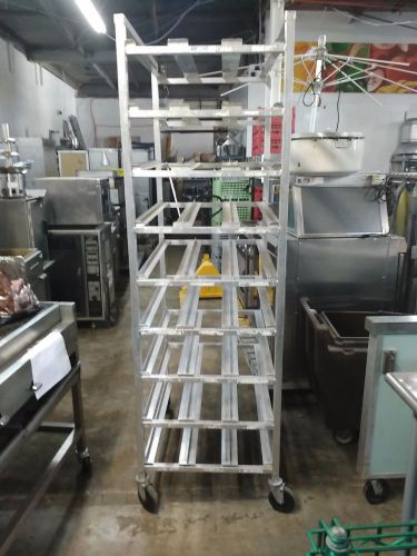 Aluminum 27 slide full size restaurant stationary can rack #1083 for sale