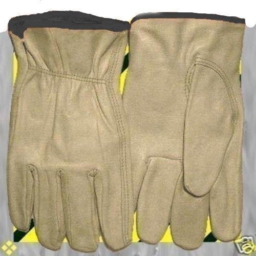 S-M-L-XL-XXL-XXXL-Premium Driver Work Duty Class A Cowhide Leather Save Gloves