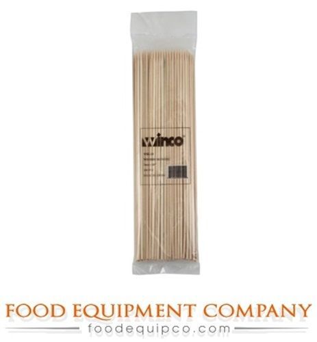 Winco WSK-10 Bamboo Skewers 10&#034; - Case of 120