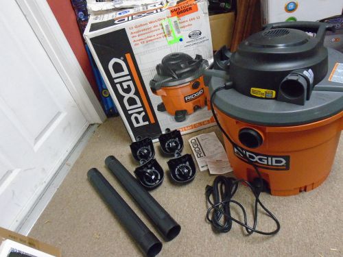 RIGID WD1270 12 GALLON  5 H.P. WET/DRY VAC **NEW OTHER**