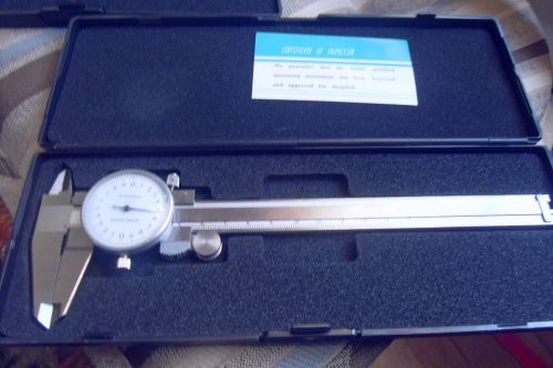 Shars 6&#034; &gt;11&lt; 2.02 mmdial caliper/hard padded case #231 for sale