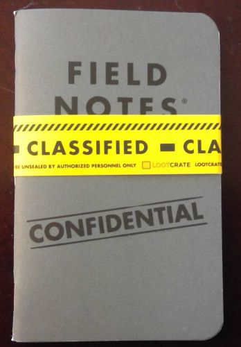 Loot Crate Field Notes Mini Memo Book Brand New!!