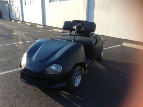 Custom Black EZGO Golf Cart Alloy Rims 36V 36 Volt