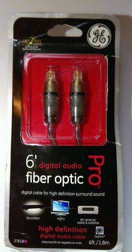 GE 6ft Digital Audio Fiber Optic