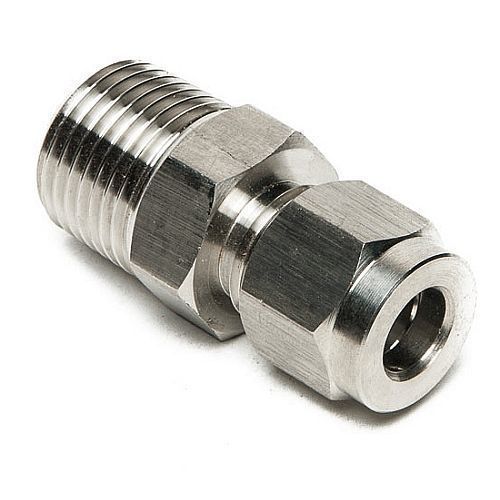 3/8&#034; compression to 1/2&#034; male npt fitting-316 stainless steel-homebrew dip tube for sale
