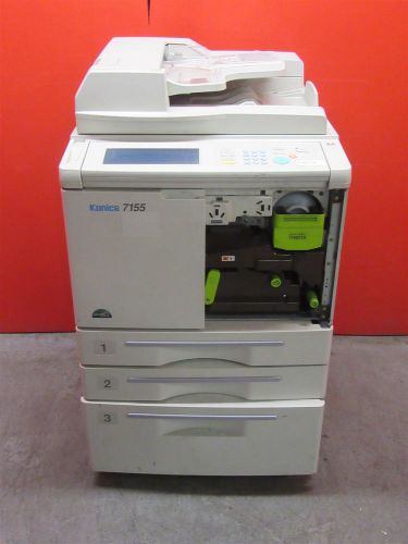 Konica 7155 All-In-One Multifunction B&amp;W Printer Copier Scanner