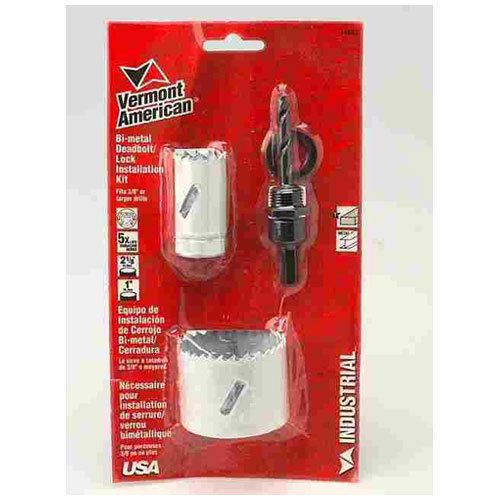 Vermont american 18602 2-1/8&#034; x 1&#034; lock install kit for sale
