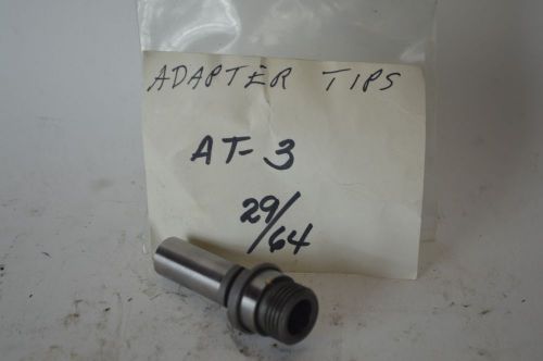 Adapter tip at-3 29/64 machinist tooling aa-at3-29/64 for sale