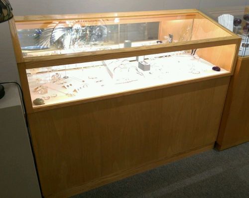 Custom made jewelry display cases made by dana tavares