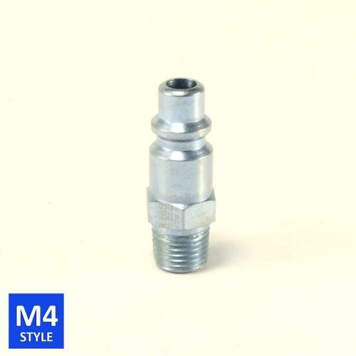 Foster 4 Series Quick Coupler Plug 3/8 Body 1/4 NPT Air and Water Hose Fittings