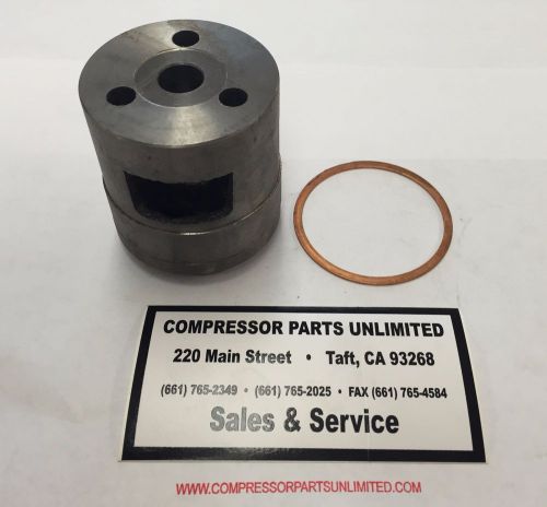 QUINCY AIR COMPRESSOR, Q-325, AFTERMARKET, SUCTION VALVE W/GASKET, REPLACE#7277X