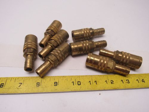 Jiffy-Matic JS-308-SV Socket, Straight For 1/2&#034; Hose Lot Of 8