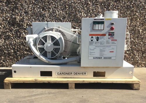 50HP Gardner Denver Screw Air Compressor, #953