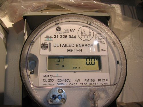 Ge watthour meter enphase envoy solar  revenue grade net meter 480v 4.8 10 48 kw for sale