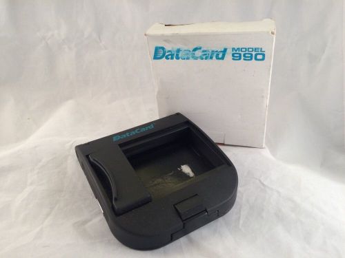 DataCard Model 990 Mini Portable Credit Card Imprinter