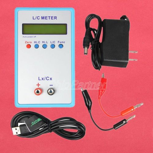L/c inductance capacitance multimeter meter lc200a tool + tracking number for sale