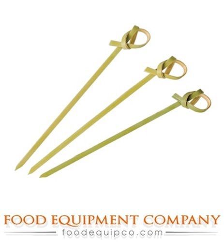 Paderno 48300-31 Bamboo Skewers 4-1/8&#034; L disposable looped   - Case of 200