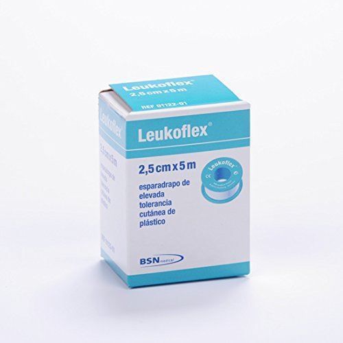 LEUKOFLEX tape WHITE PLAS HIPO 5x2.5