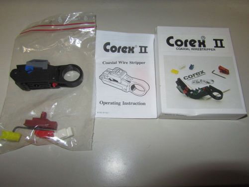 Corex Coaxial WireStripper 4100-4118-1 FOR 2.5 TO 7.6 MM DIA.