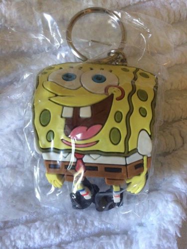 250 Sponge Bob 2&#034; capsule Key Chains Bulk Vending Machines Kids Party Favors