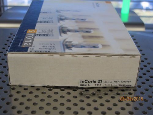 inCoris ZI maxi Blocks – 1/Pkg L 85/40, Shade F0.5 Sirona Dental Systems LLC