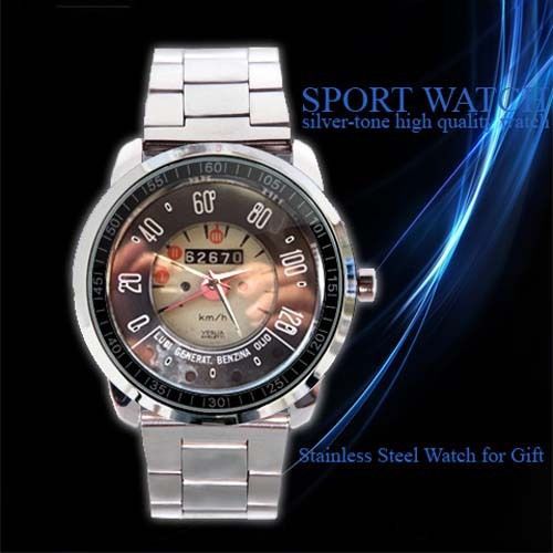 Sw 1972 fiat 500 speedometer design sport watch new design on sport metal watch for sale