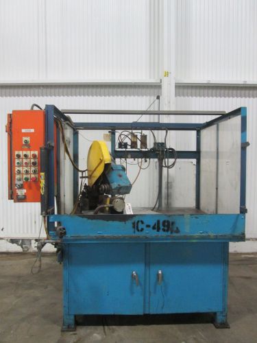 Kalamazoo semi-automatic cold saw in work cell - used - am15334 for sale