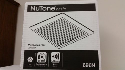 Nutone basic 696n ventilation fan 50cfm new! for sale