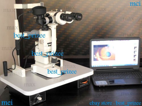 Slit Lamp With Foot Switch Control Camera MEI/01