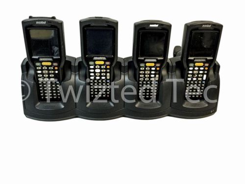 Motorola mc3090g-lc48h00ger mobile barcode scanner 48-key, color, laser, win ce for sale