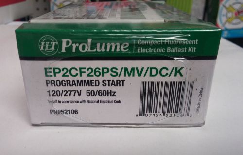 Prolume Compact Fluorescent Electronic Ballast Kit EP2CF26PS/MV/DC/K