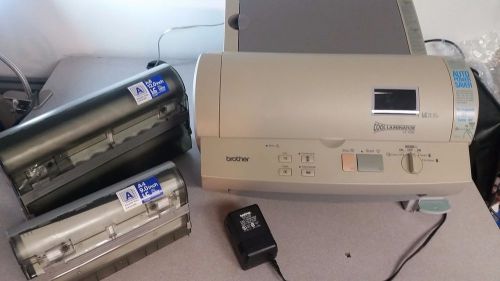 Brother Cool Laminator LX-1200 A6-A3 4.8 - 12.0&#034; w/ 2 empty cartridges , power.