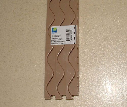 Palruf Palram Plastic Roof Closure Stripes 24” Horizontal Package of 6 New