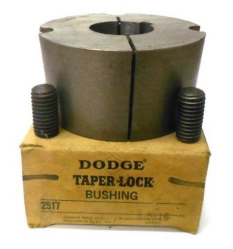 Dodge taper lock bushing 2517, 1 5/16&#034; bore for sale