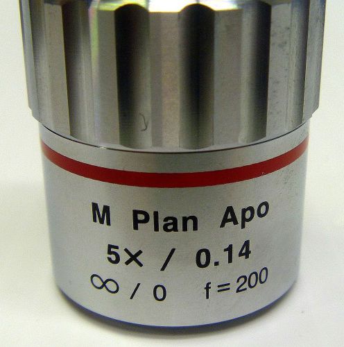 Mitutoyo M Plan APO 5x Model 378-802-2 Objective for Bright Field Observation