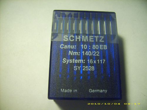 69 pc SCHMETZ sewing machine needles 16x117 SY 2528  NM 140/22