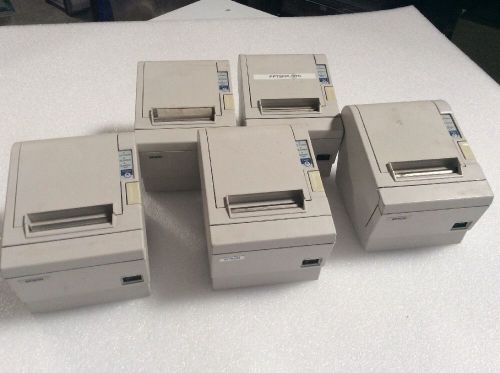 LOT OF EPSON TM-T88III Serial Printer M129C TM T88 III TESTED WORKING