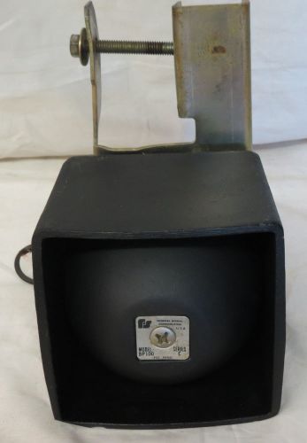 FEDERAL BP100 ELECTRONIC SIREN SPEAKER WITH BRACKET-SUPER HEAVY DUTY-CLEAN