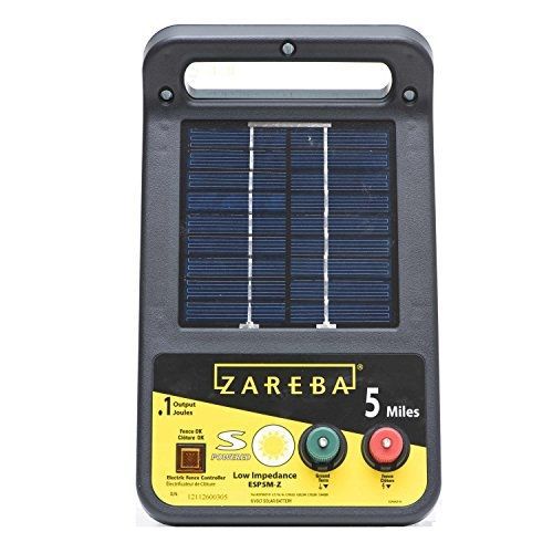 Zareba ESP5M-Z 5-Mile Solar Low Impedance Charger