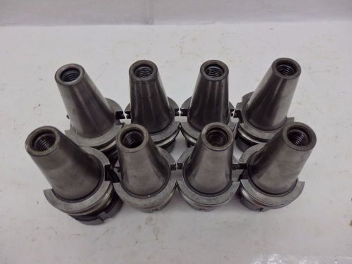 Universal Eng Lot of 8: CAT 40 91964, 91628, 91964 Collet  Chuck Tool Holder F6