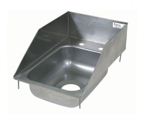 Drop in Sink w. Side Splash Guards 10&#034; x 14&#034; x 5&#034; BBK-DIS-1014-5-SS
