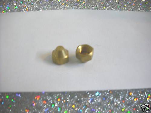 Fitting brass cap flare 3/16&#034;o.d.  for 45 degree flares for sale