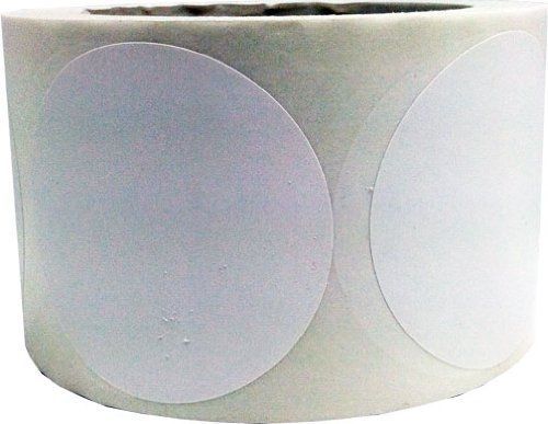 InStockLabels.com 2&#034; Inch Round White Color Coding Dot Labels - 500 Colored