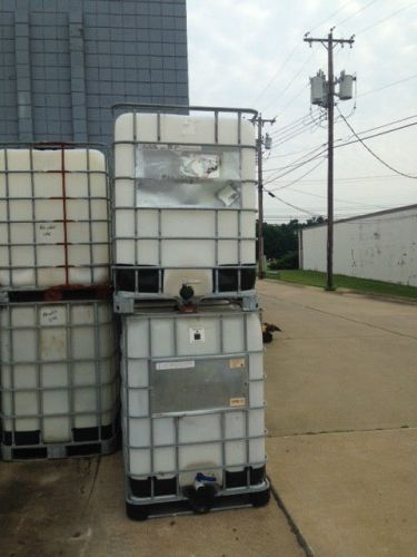 Used 330 gallon totes * limitless fluid storage ideas* for sale