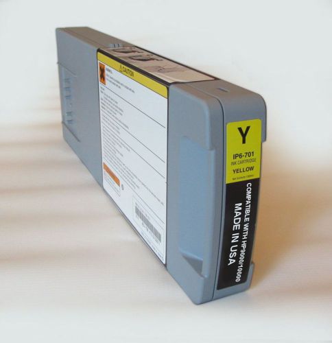 IP6-701 / CB274A Yellow Ink cartridge for HP9000s HP10000s printers - 1000ml