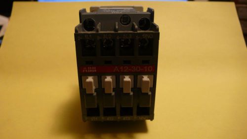 ABB A12-30-10  CONTACTOR  WITH 110-120 V 50-60 HZ R84