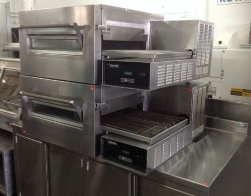 USED ELECTRIC DOUBLE PIZZA OVEN LINCOLN