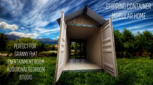 MODULAR HOME Shipping Container Conversion 5m long, 2.5m wide 2.7 m tall