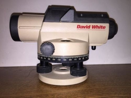 David White AL8-22 survey level with case M90252