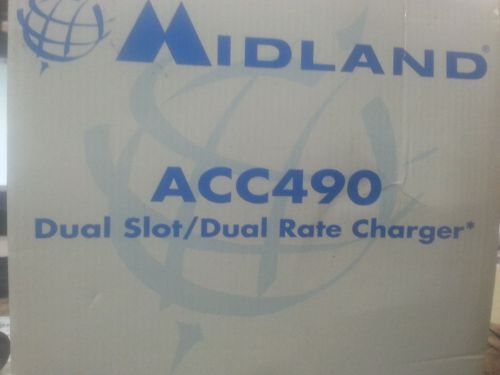 Midland ACC490 Dual Slot/ Dual Rate Charger